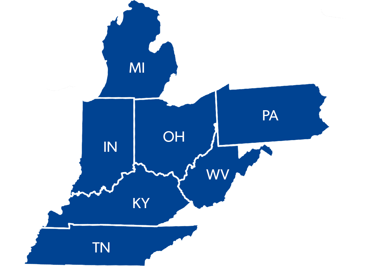 PCT Territory Map